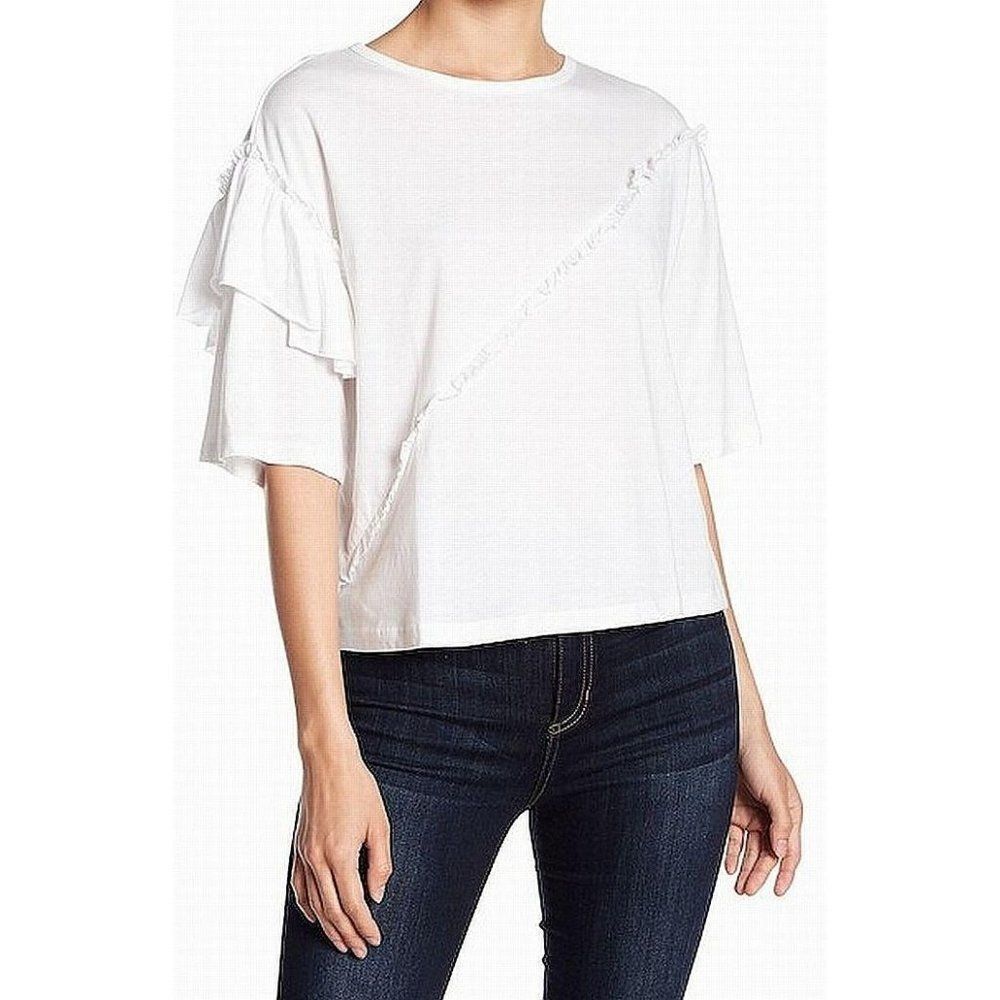 Ten Sixty Sherman Tiered-Sleeve Knit Top Small